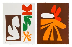 Nonverbal Thoughts & Beliefs (Diptych)