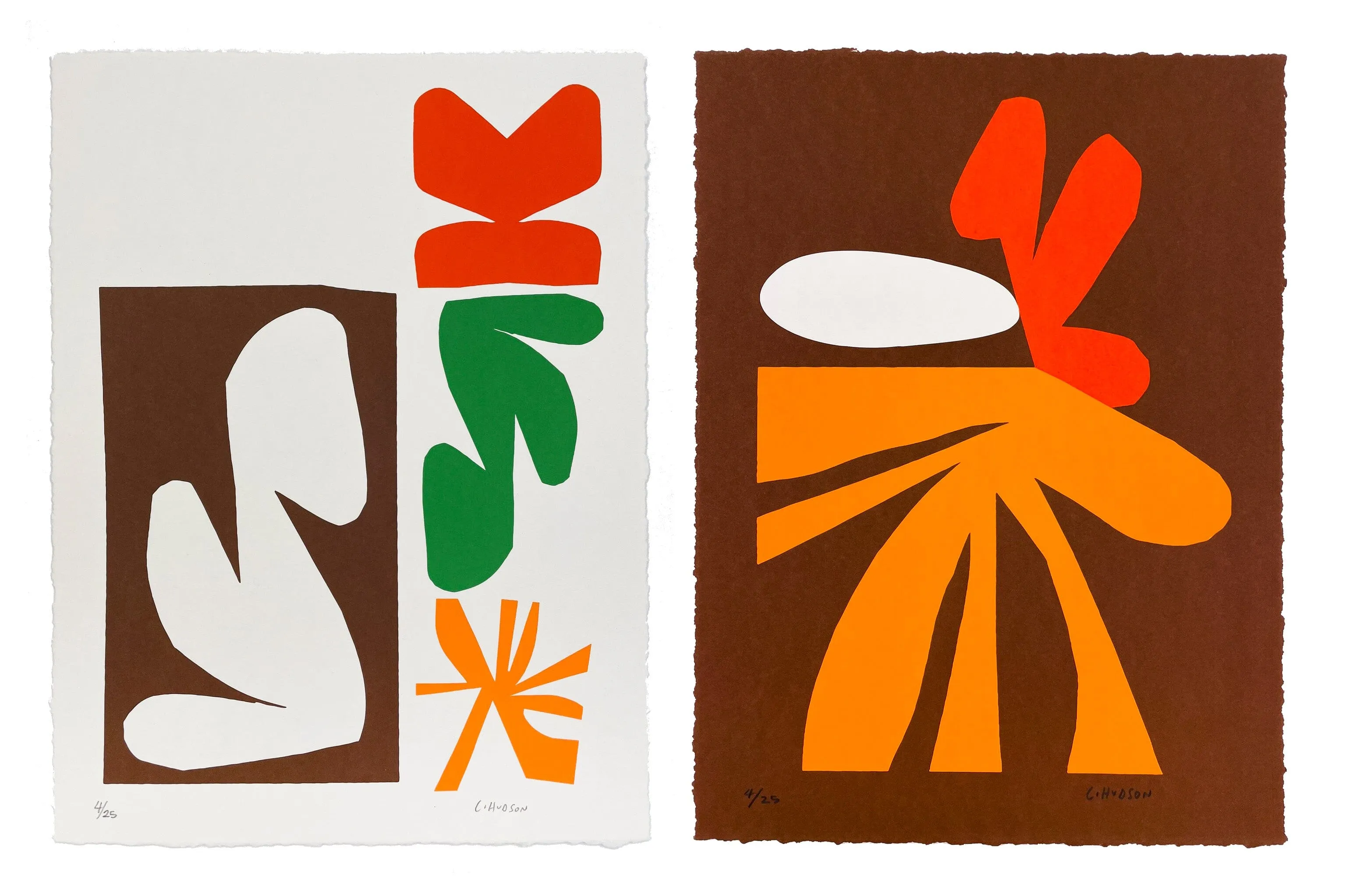 Nonverbal Thoughts & Beliefs (Diptych)