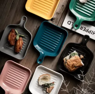 Nordic Style Ceramic Pan