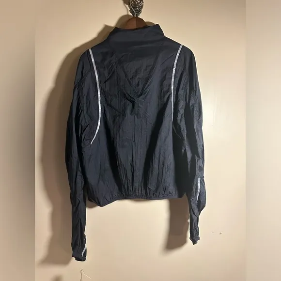 NWT Great Escape Run Windbreaker Black Combo XL