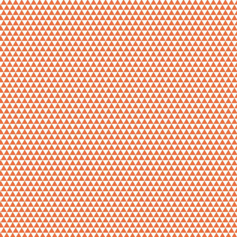 Oh Boy Triangles in Orange by Lori Whitlock for Riley Blake Designs