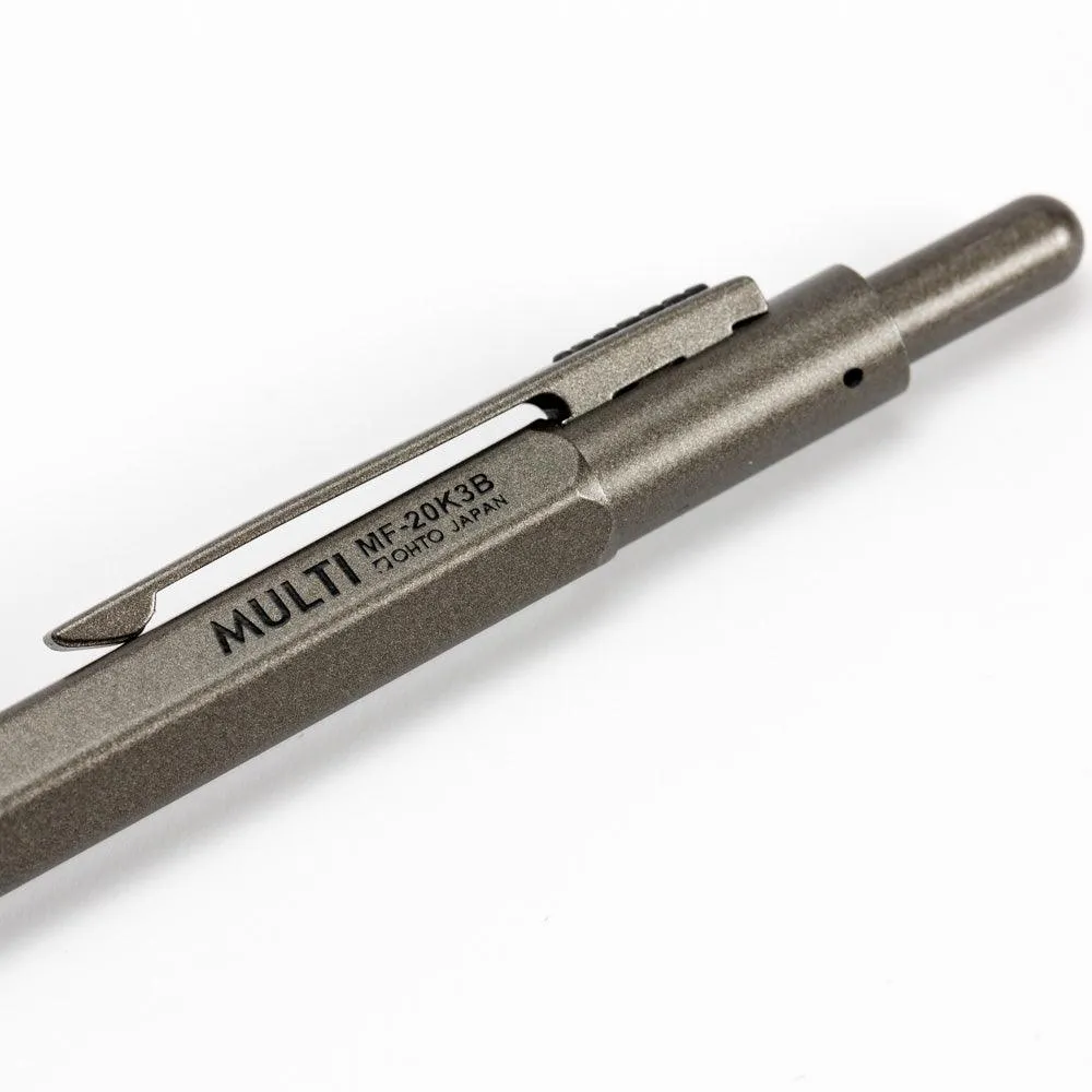 OHTO Multi 2 1 Brass Multifunction Pen