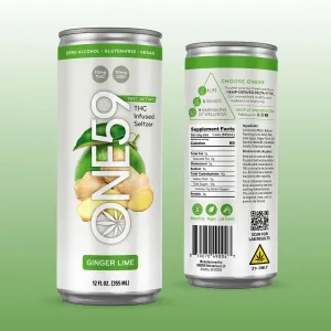 ONE59 CBD Infused Seltzer 12oz