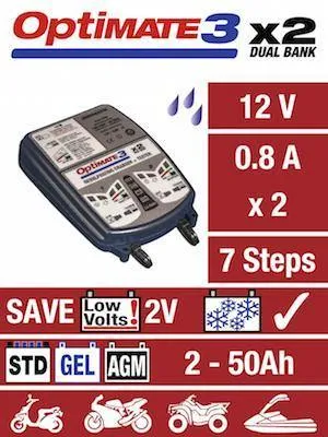 Optimate 3 Charger - Tm450