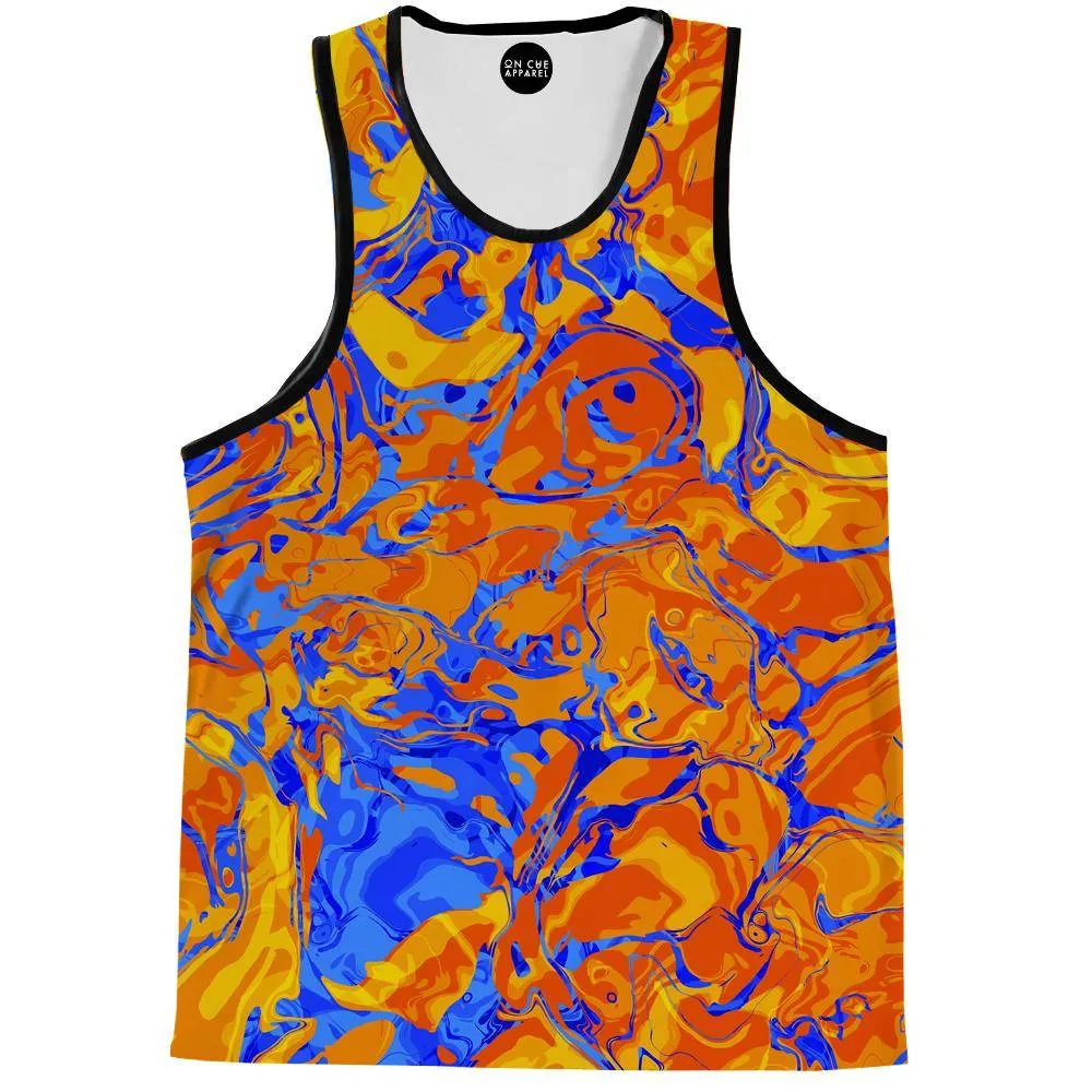 Orange Water Tank Top