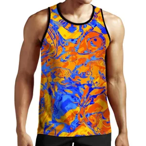 Orange Water Tank Top