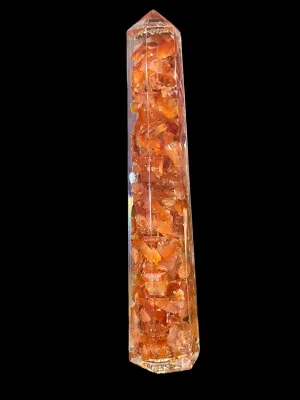 Orgonite Tower - Faceted