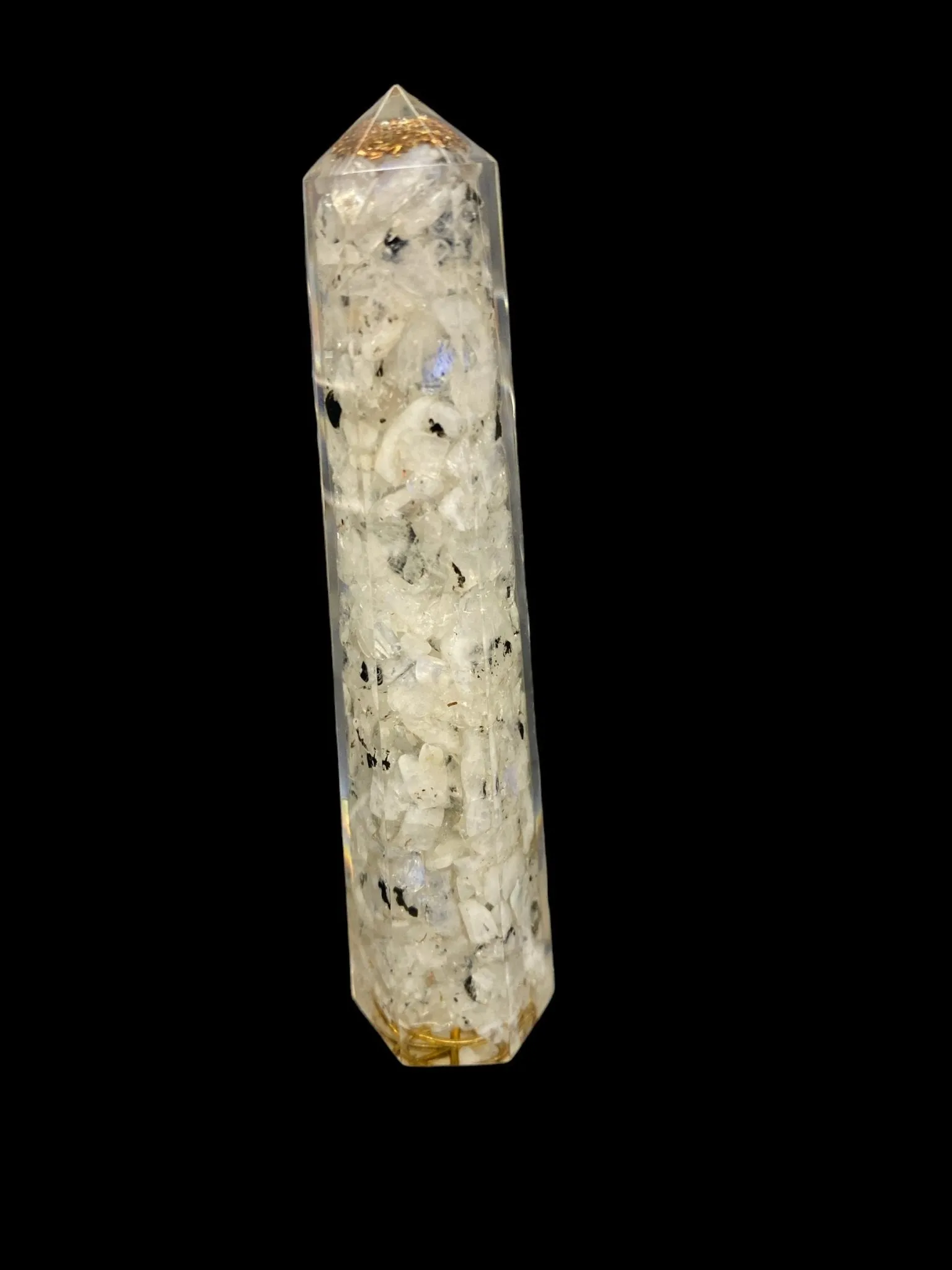 Orgonite Tower - Faceted