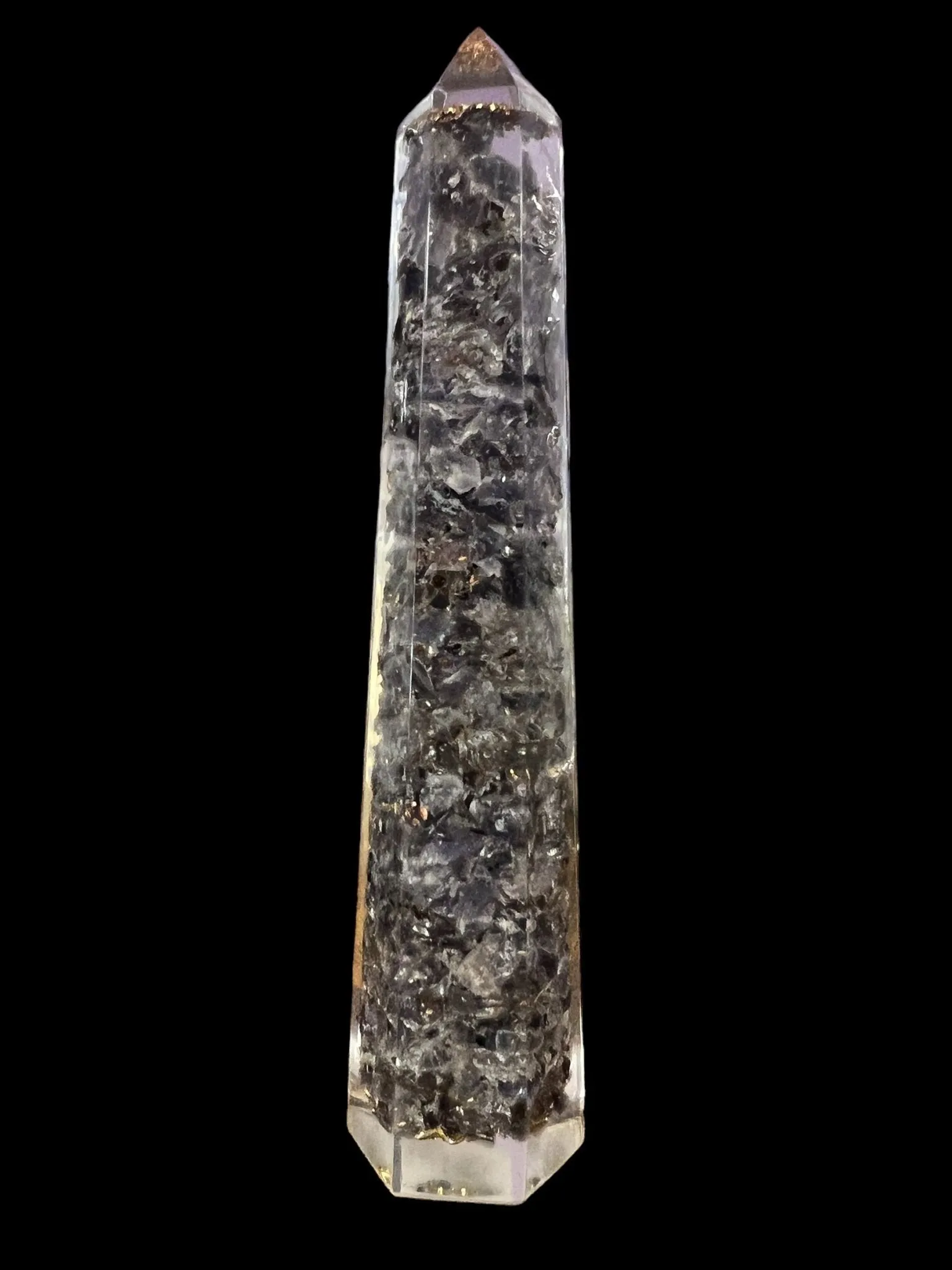 Orgonite Tower - Faceted