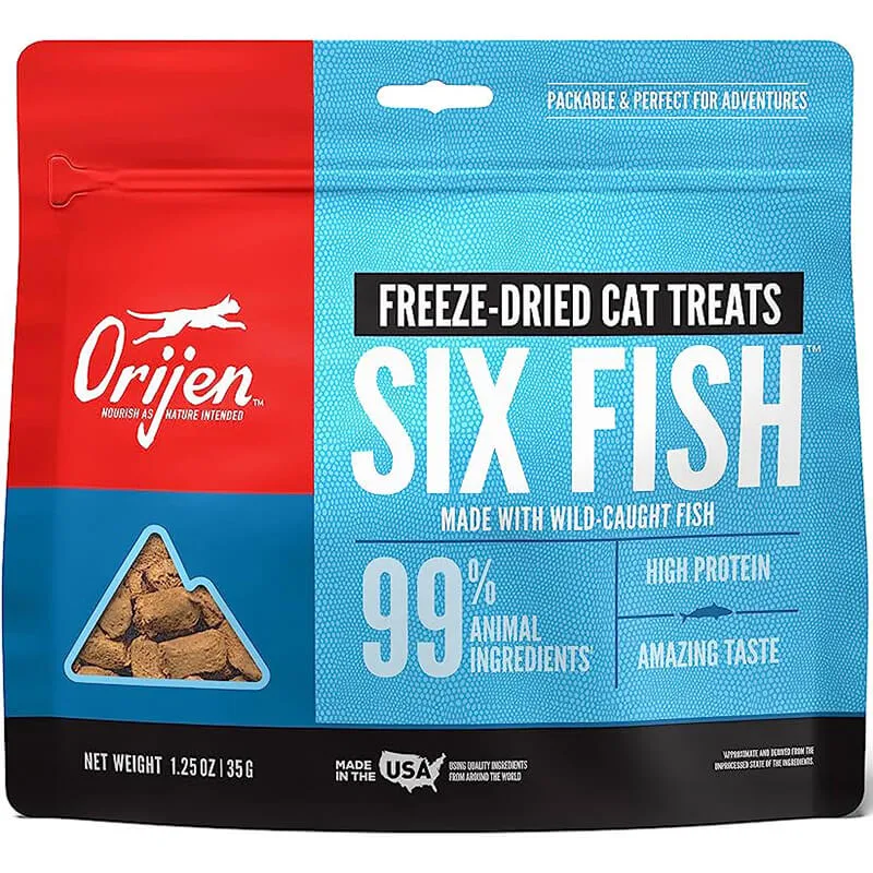 Orijen Cat Freeze-Dried Treat 6 Fish