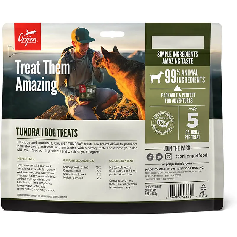 Orijen Dog Freeze-Dried Treat Tundra
