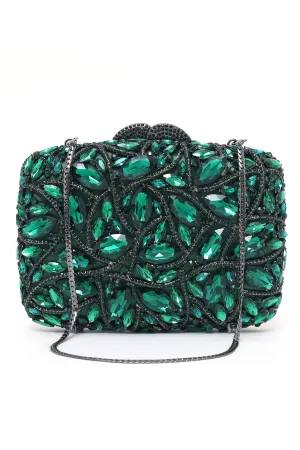 ORNATE CLUTCH-GREEN