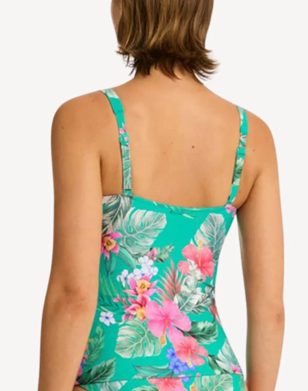 Pacifico Twist Front Multifit Tankini Top