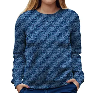 Painted Dots Womens Sweatshirt