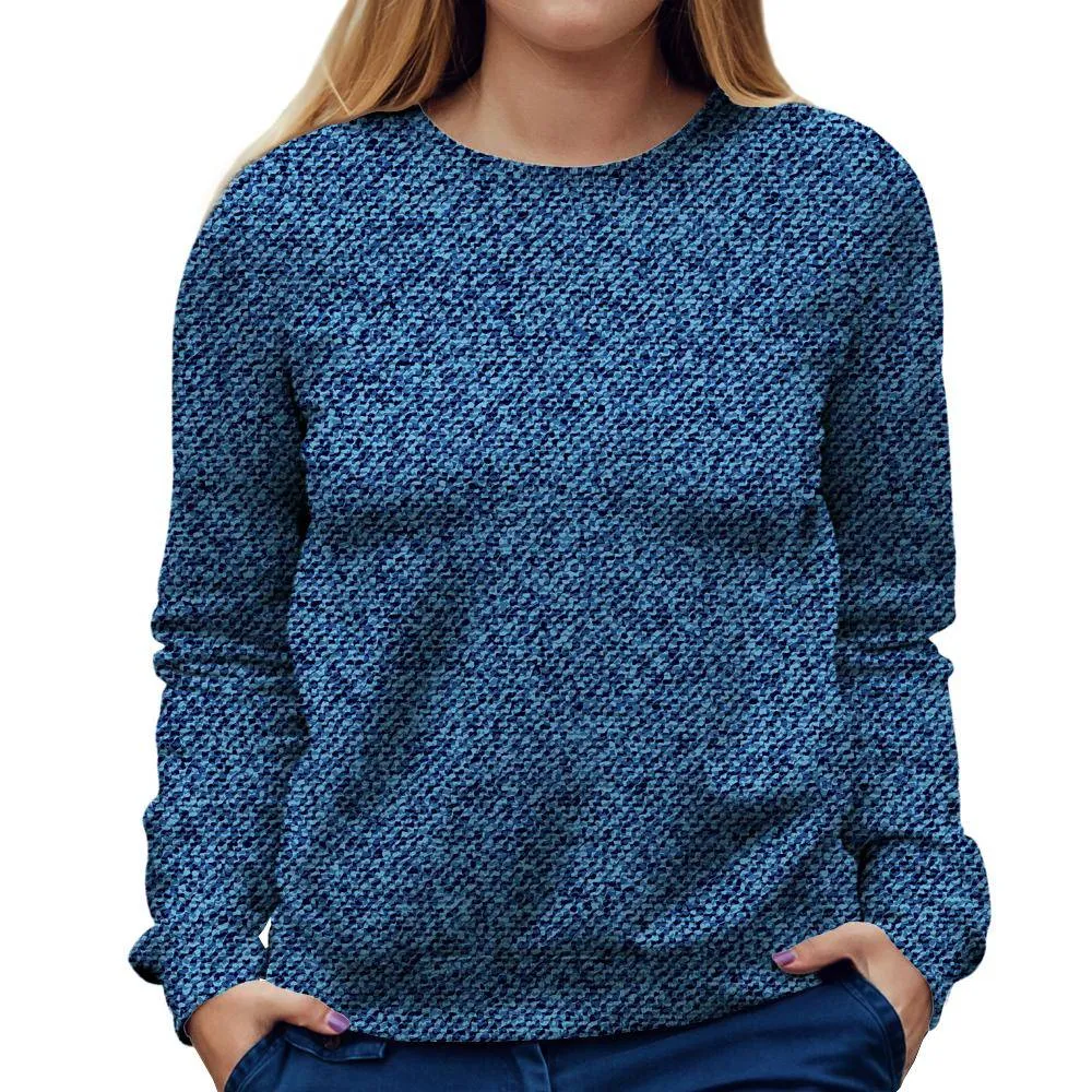 Painted Dots Womens Sweatshirt
