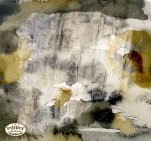 PDXC24368c -- Abstract Rock Watercolor