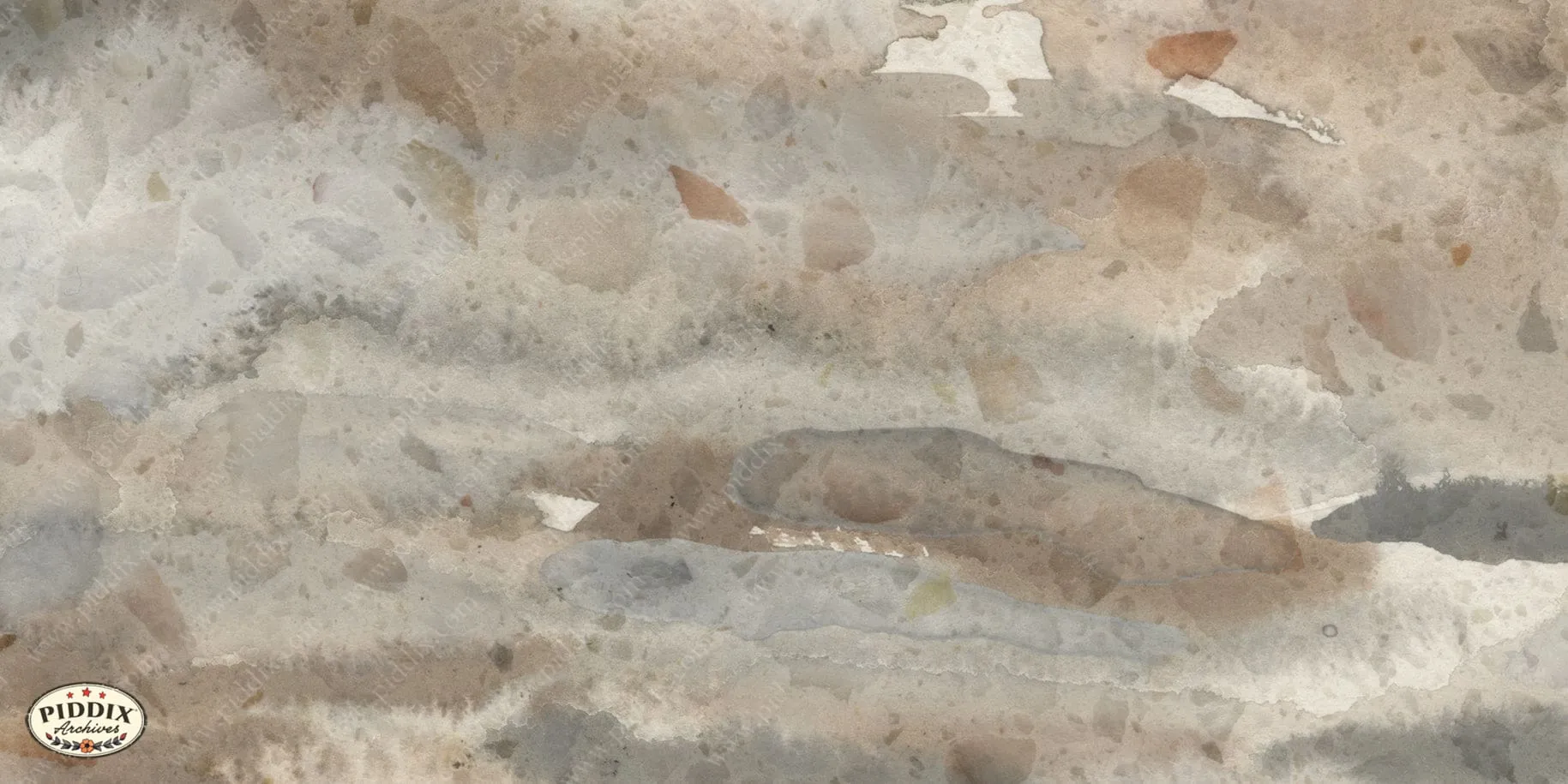 PDXC24372d 2x1 Ratio -- Terrazzo Watercolor