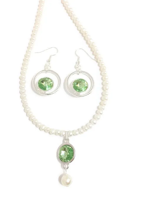 Peridot Pendant Necklace