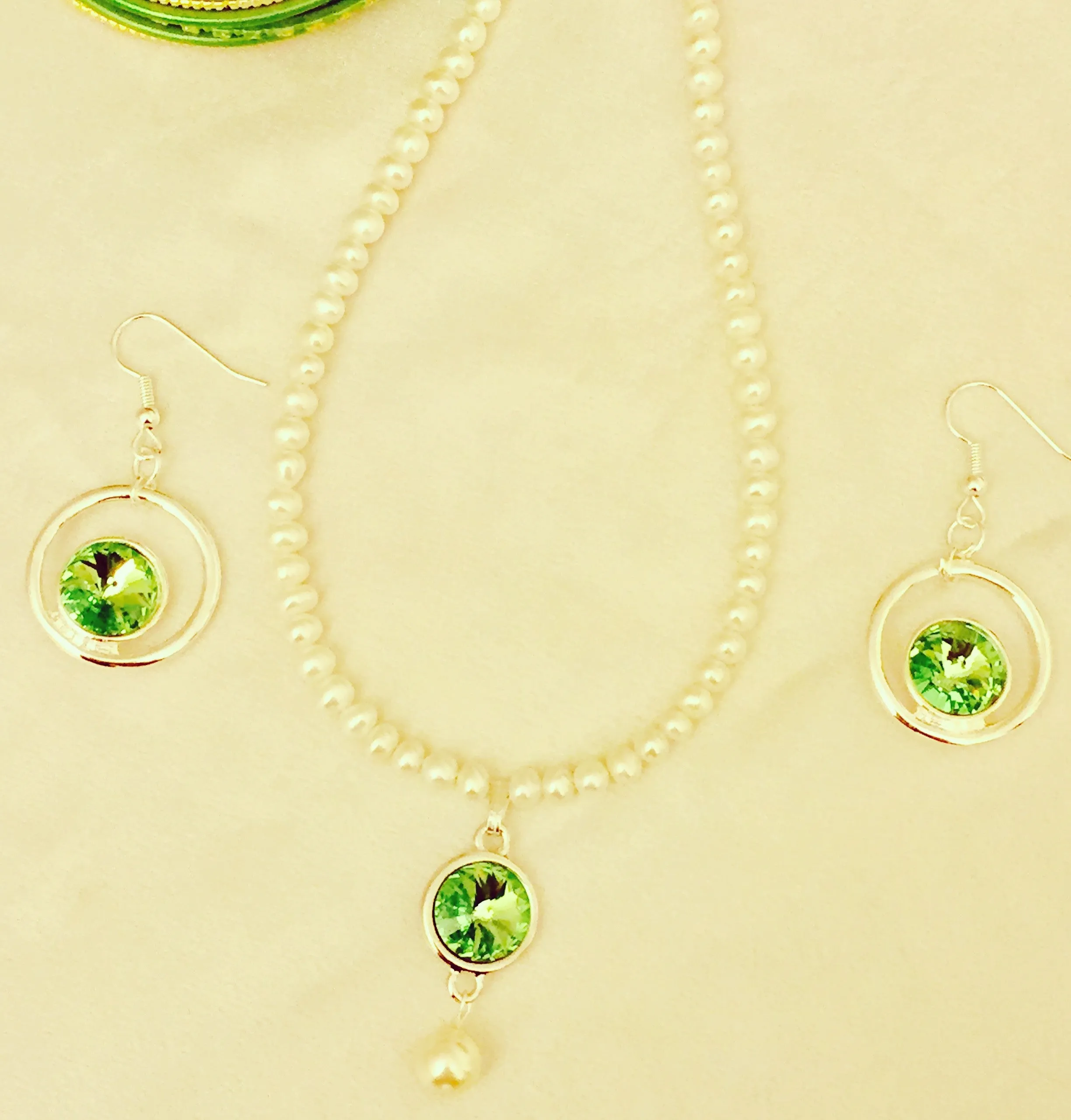 Peridot Pendant Necklace