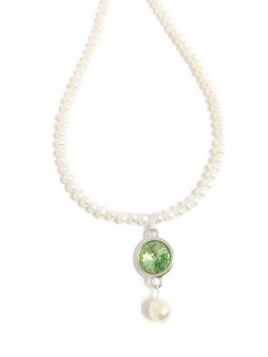 Peridot Pendant Necklace