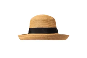 Peter Beaton Sconset, Medium Brim - Packable Straw, Natural