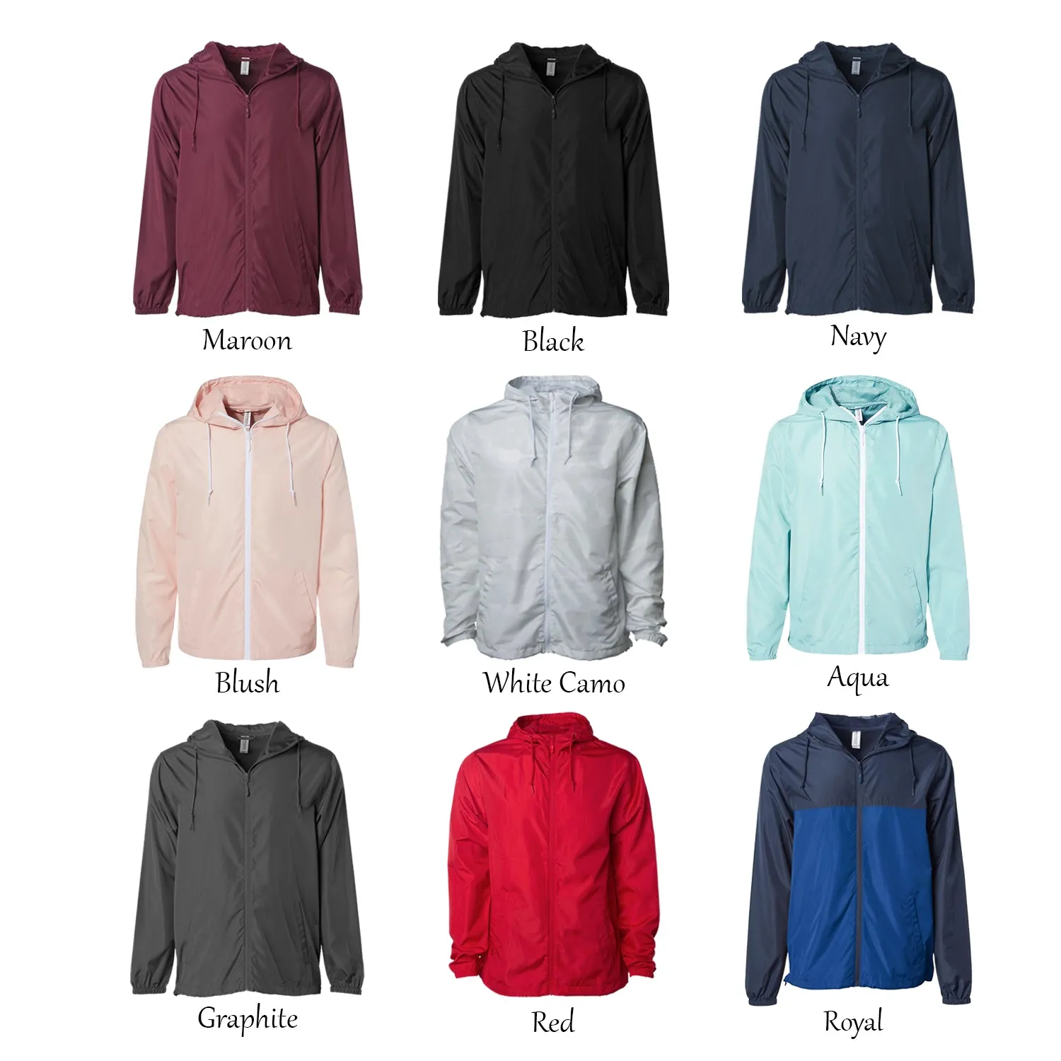 Phi Alpha Delta Windbreaker Jacket - Letters