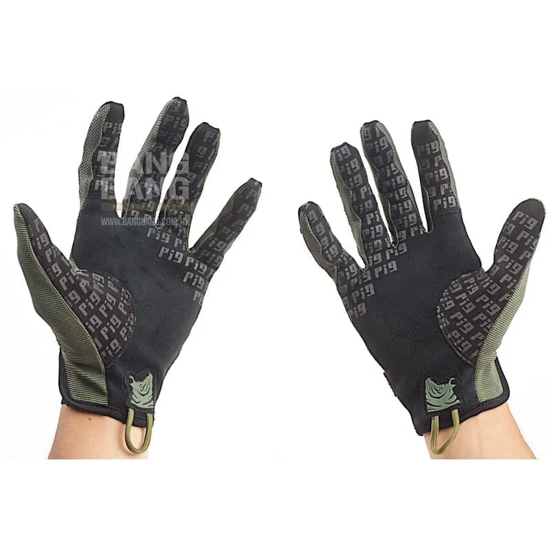 PIG Full Dexterity Tactical (FDT) Delta Utility Glove (M Size / Ranger Green)