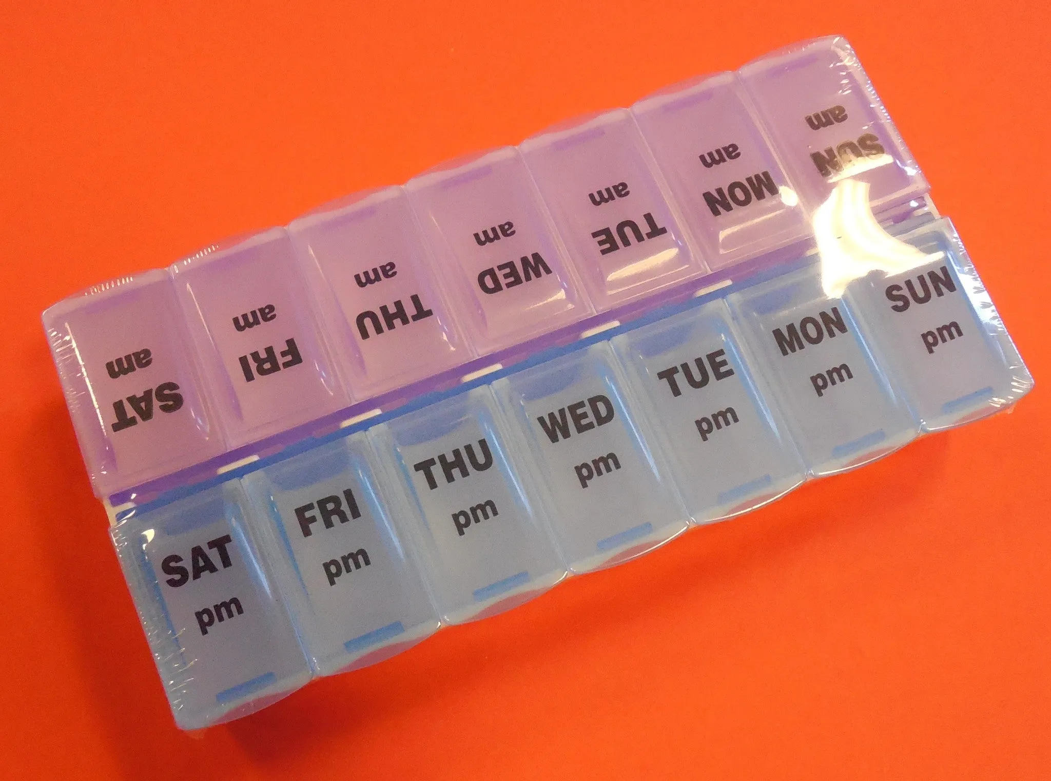 Pill Organizer Twice-a-day