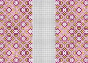 PINK GEOMETRIC DESIGN G-149