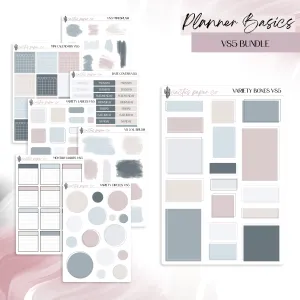 PLANNER BASICS BUNDLE VS5
