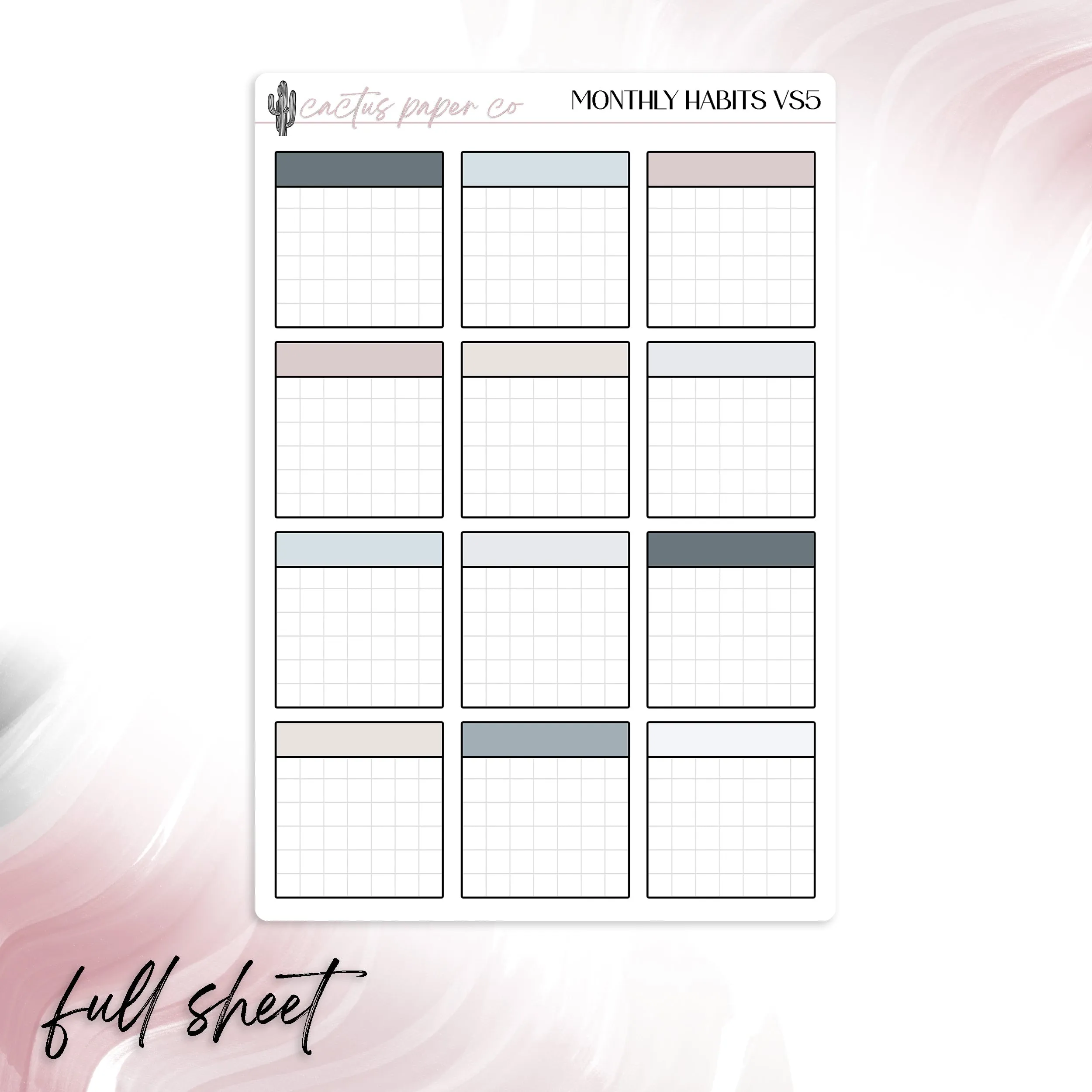 PLANNER BASICS BUNDLE VS5