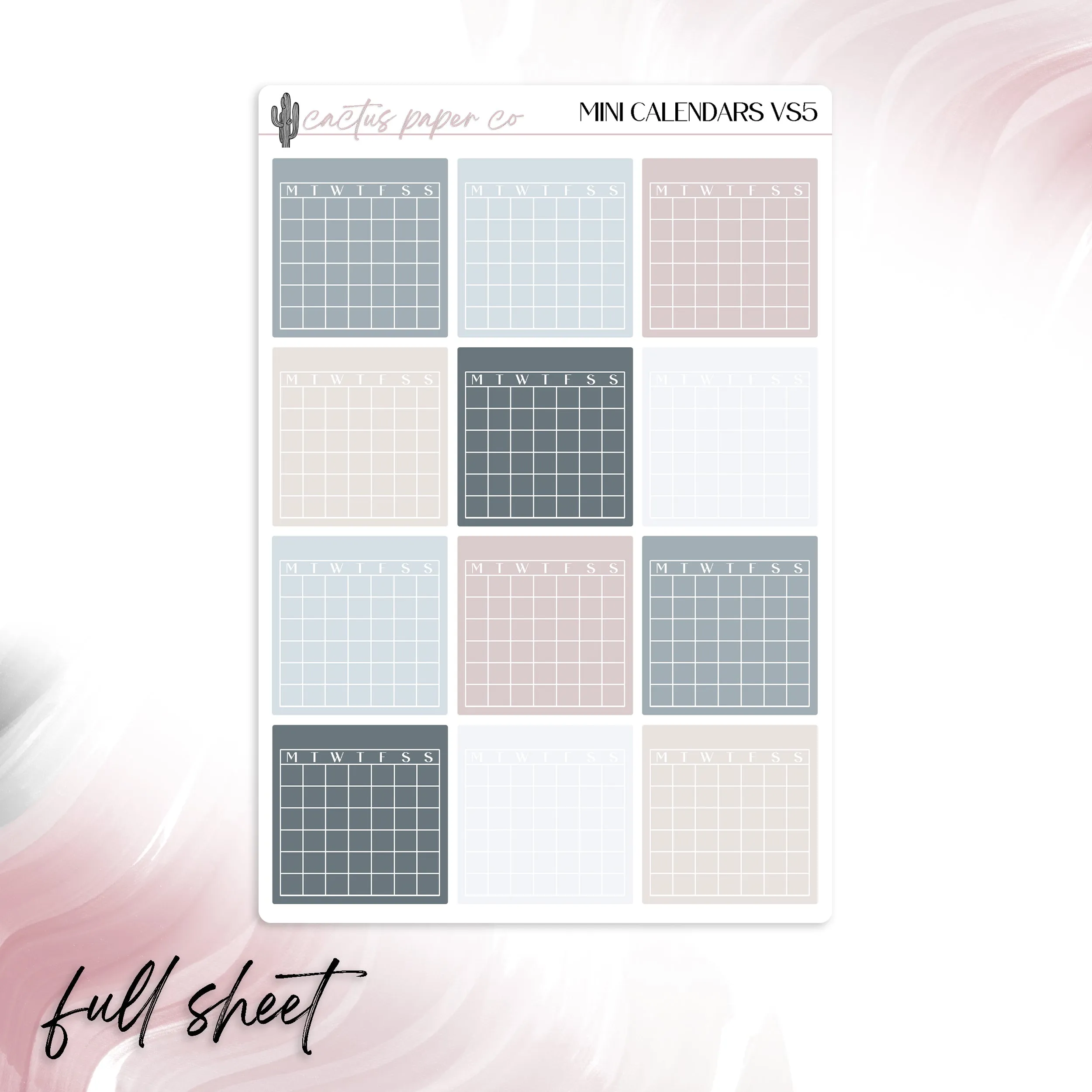 PLANNER BASICS BUNDLE VS5