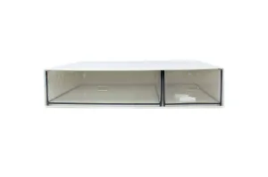 Plastic Drawer Organizer 2 Drawer