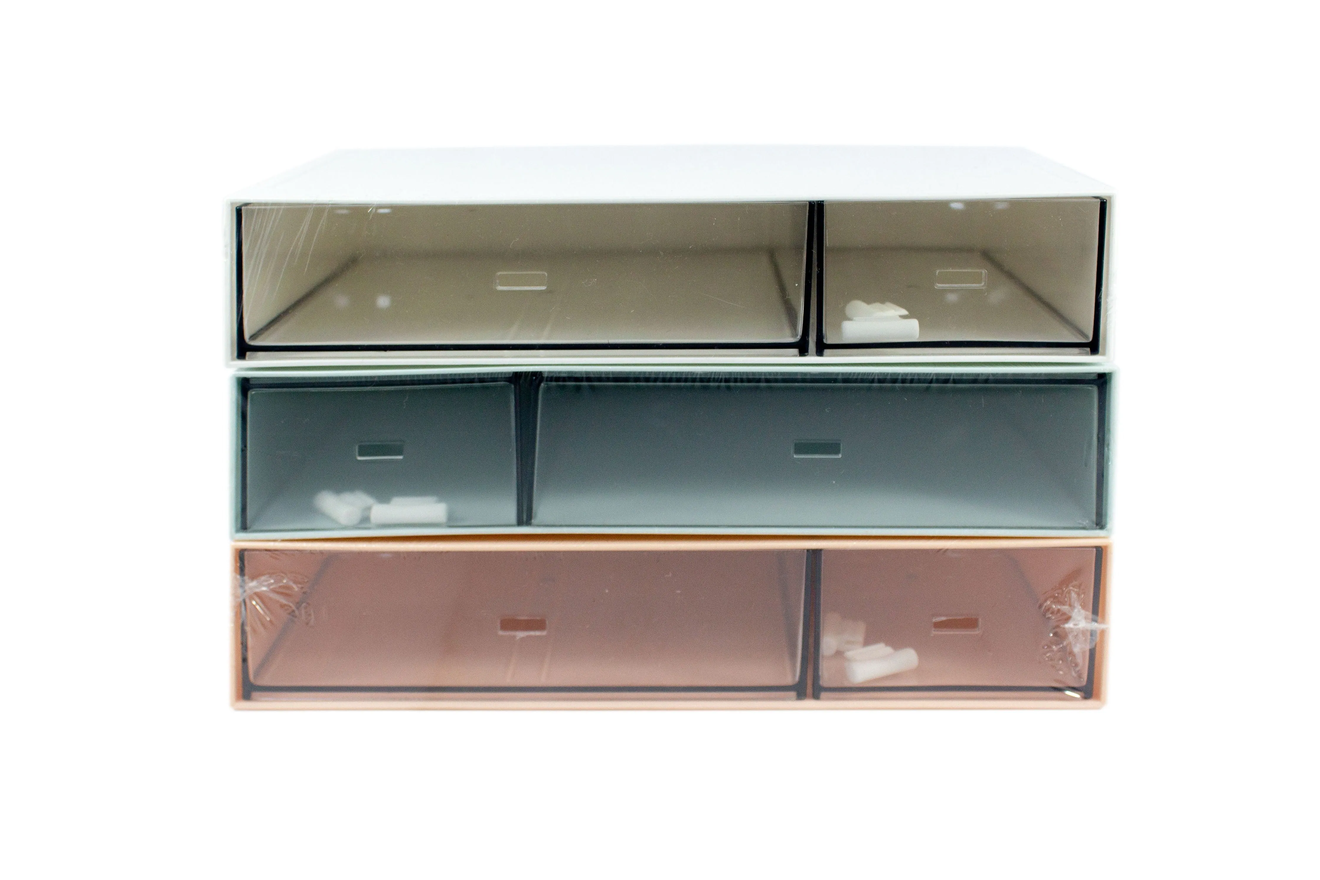 Plastic Drawer Organizer 2 Drawer