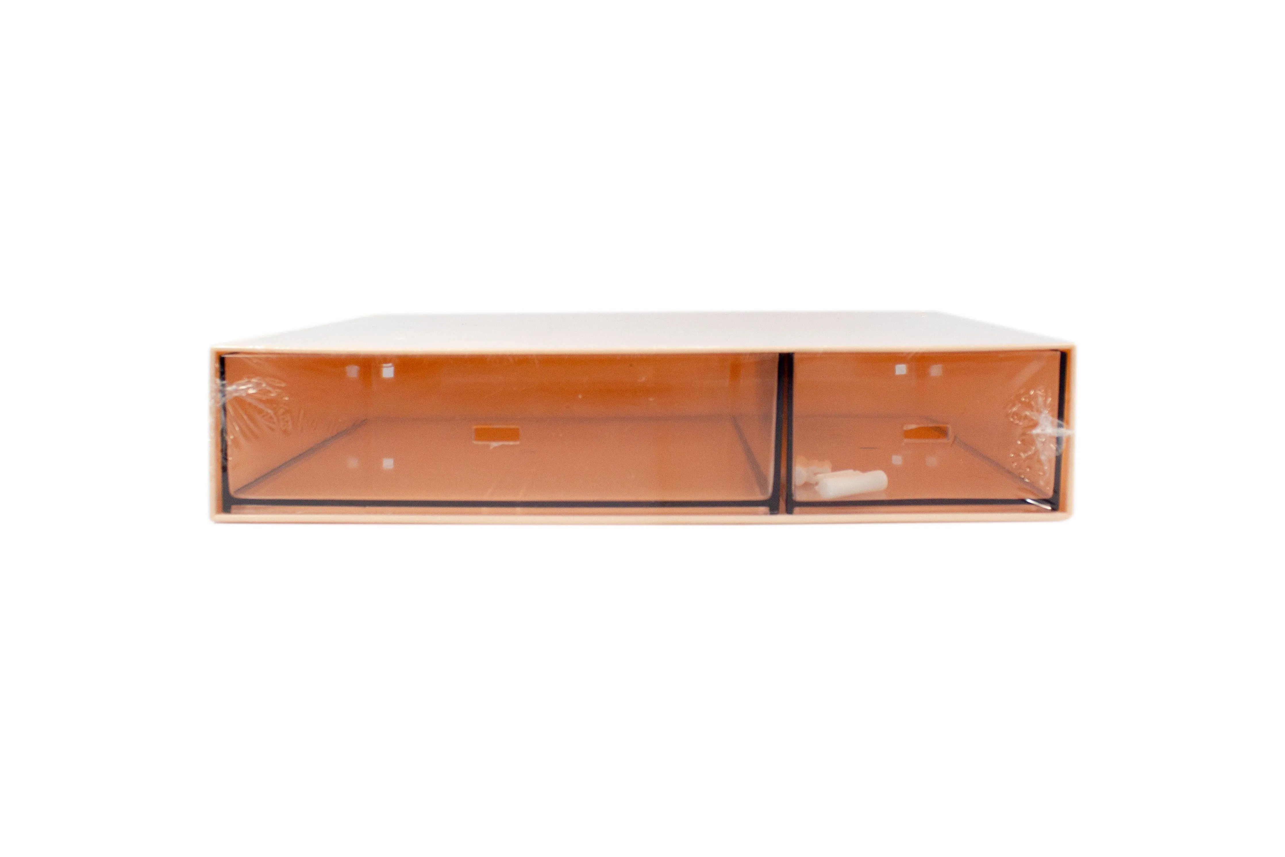 Plastic Drawer Organizer 2 Drawer