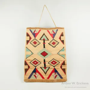 Plateau Cornhusk Bag, C. 1940
