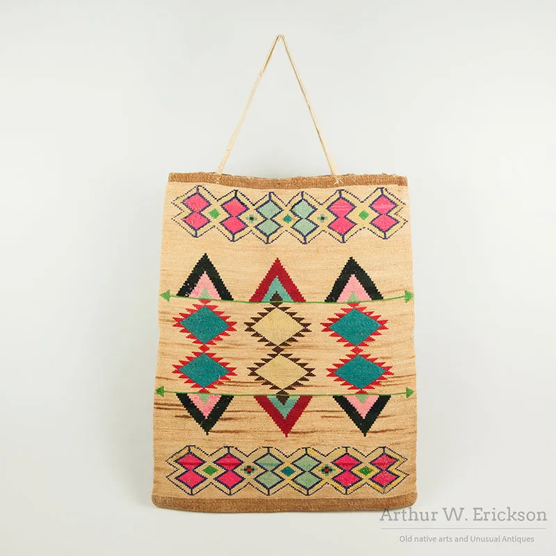 Plateau Cornhusk Bag, C. 1940