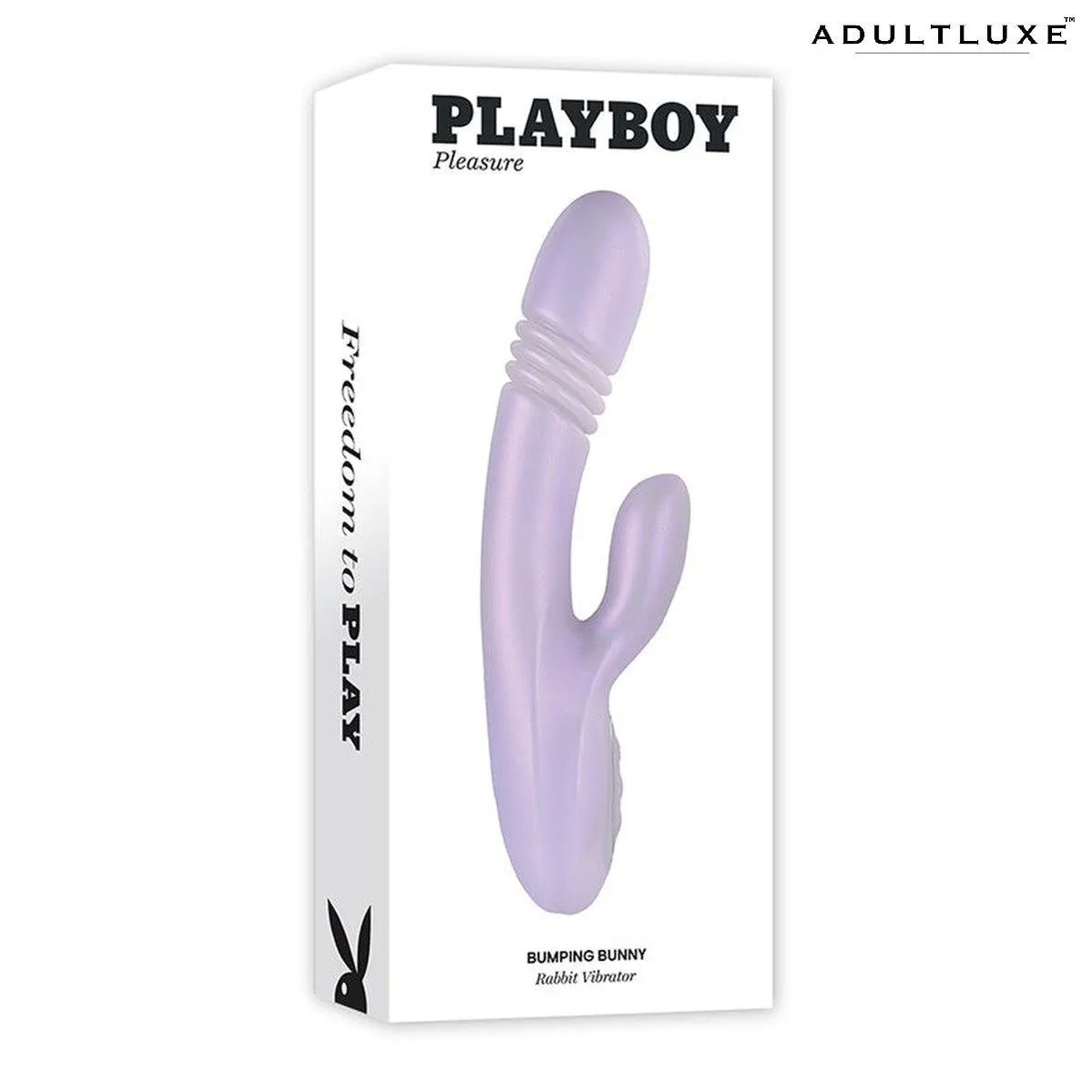 Playboy Bumping Bunny G-Spot Vibrator with Warming Function