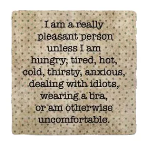 Pleasant Person Coaster