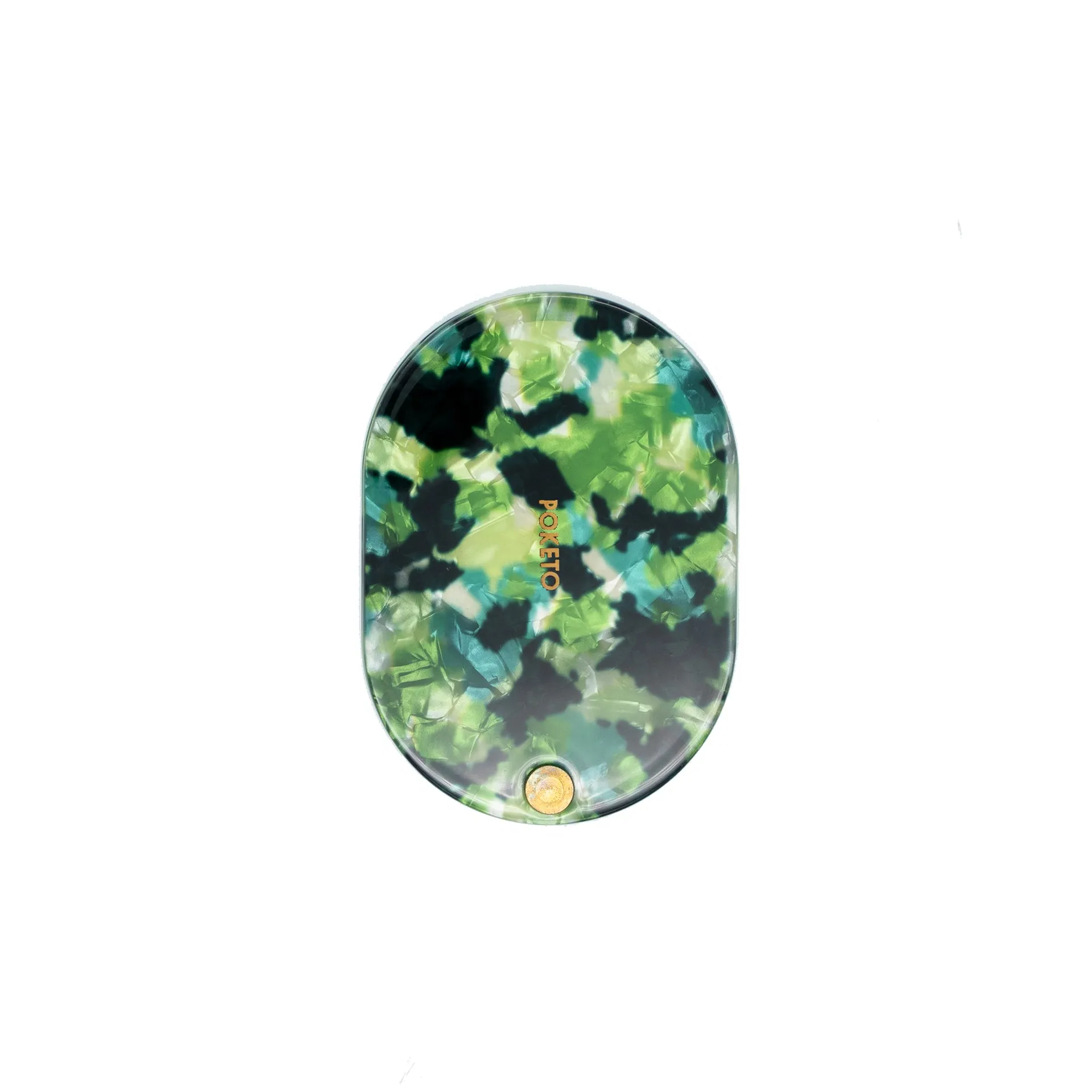 Pocket Mirror / Green Multi
