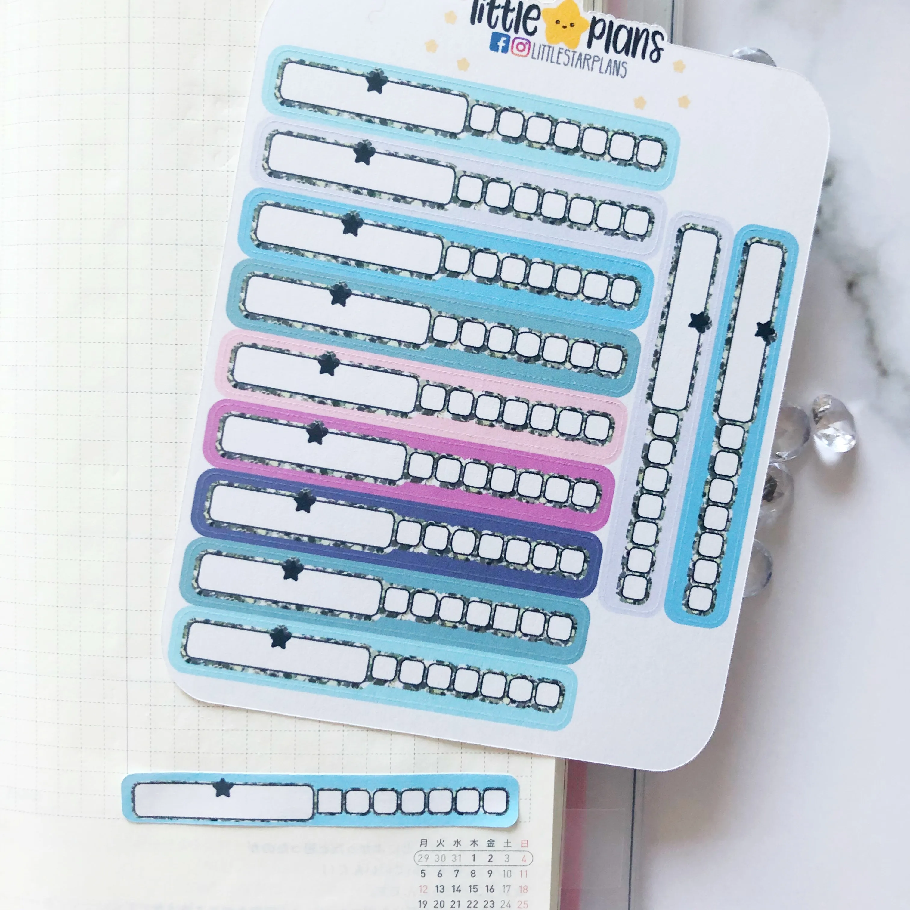 Pocket Size - Functional Hobonichi Habit Trackers