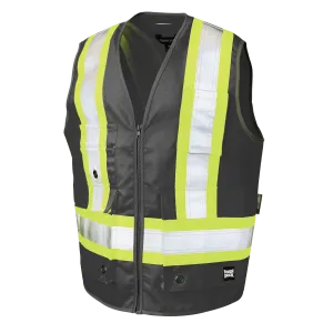 Poly Twill Deluxe Safety Vest by Tough Duck - Style SV12