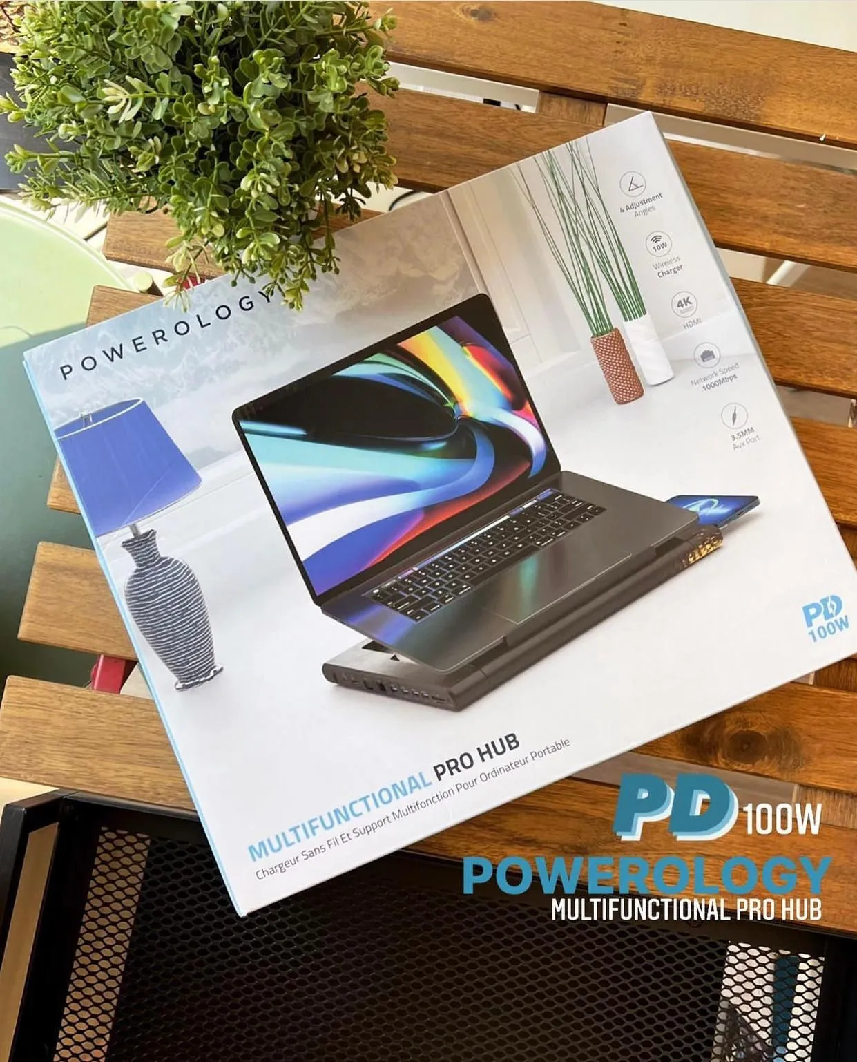 Powerology - Multi-Functional Pro Hub with 100W PD - IBF