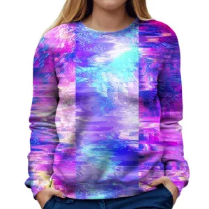 Pretty Lights Womens Sweatshirt