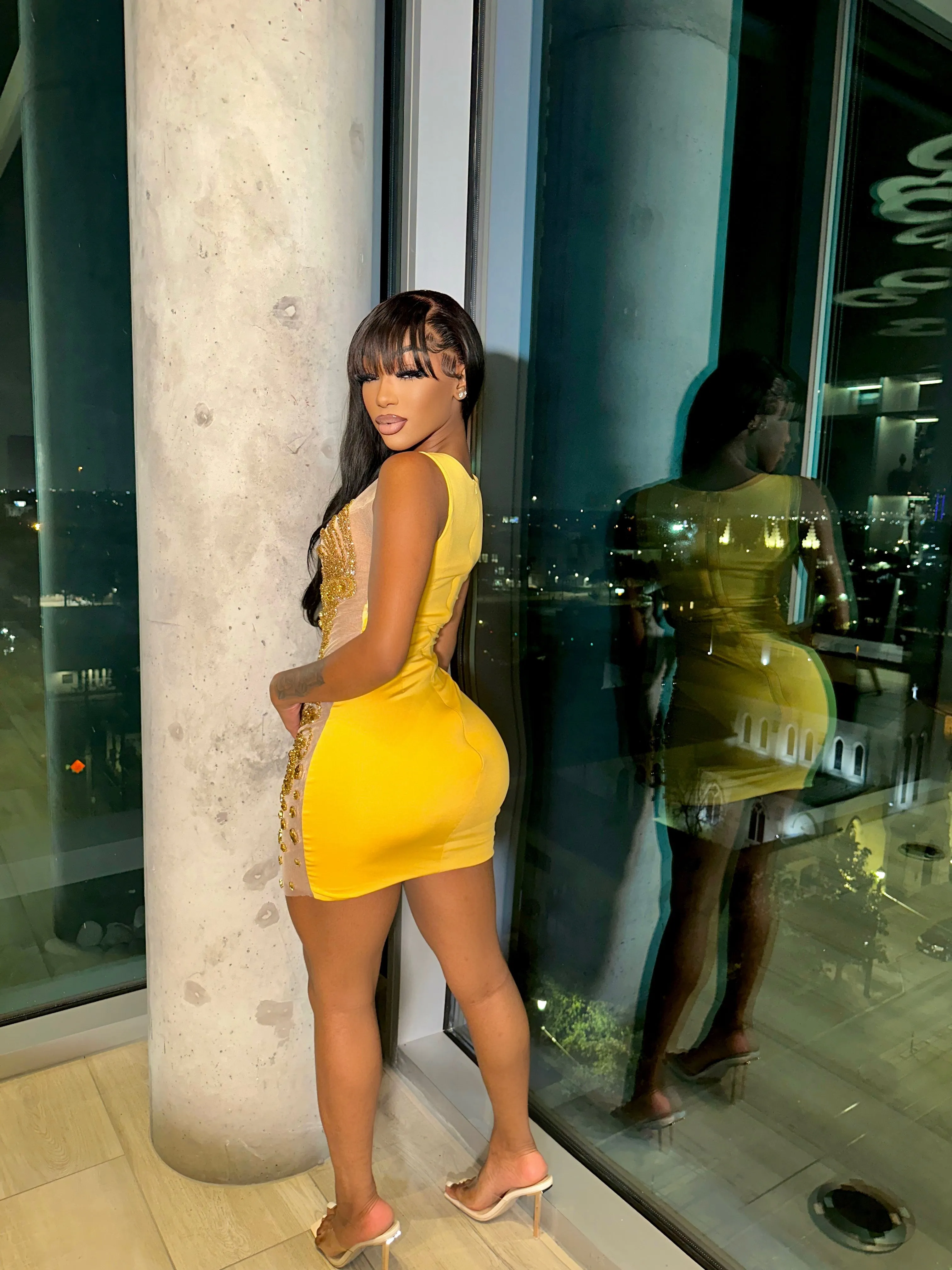 Prized jewel dress (gold)