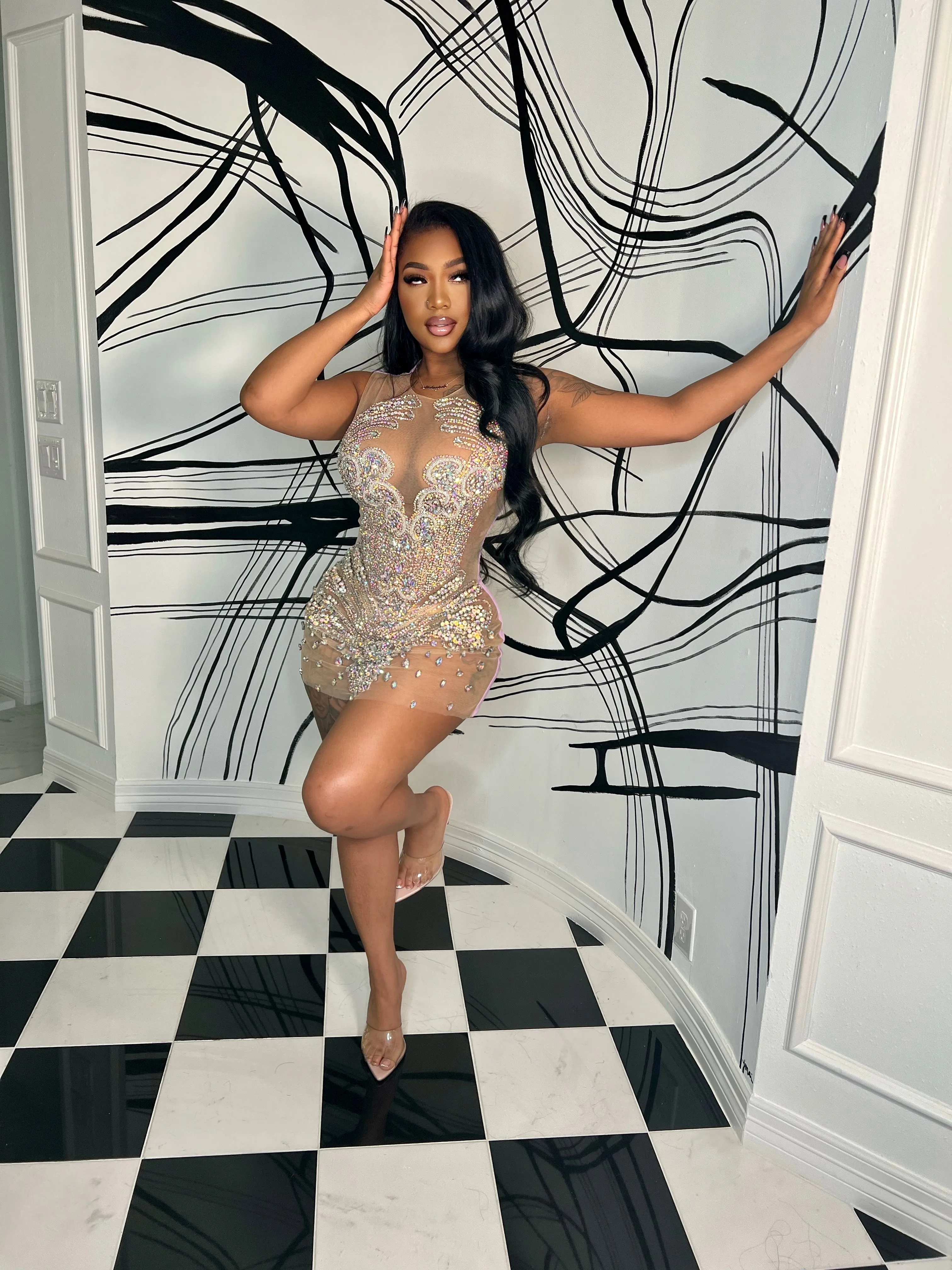 Prized jewel dress
