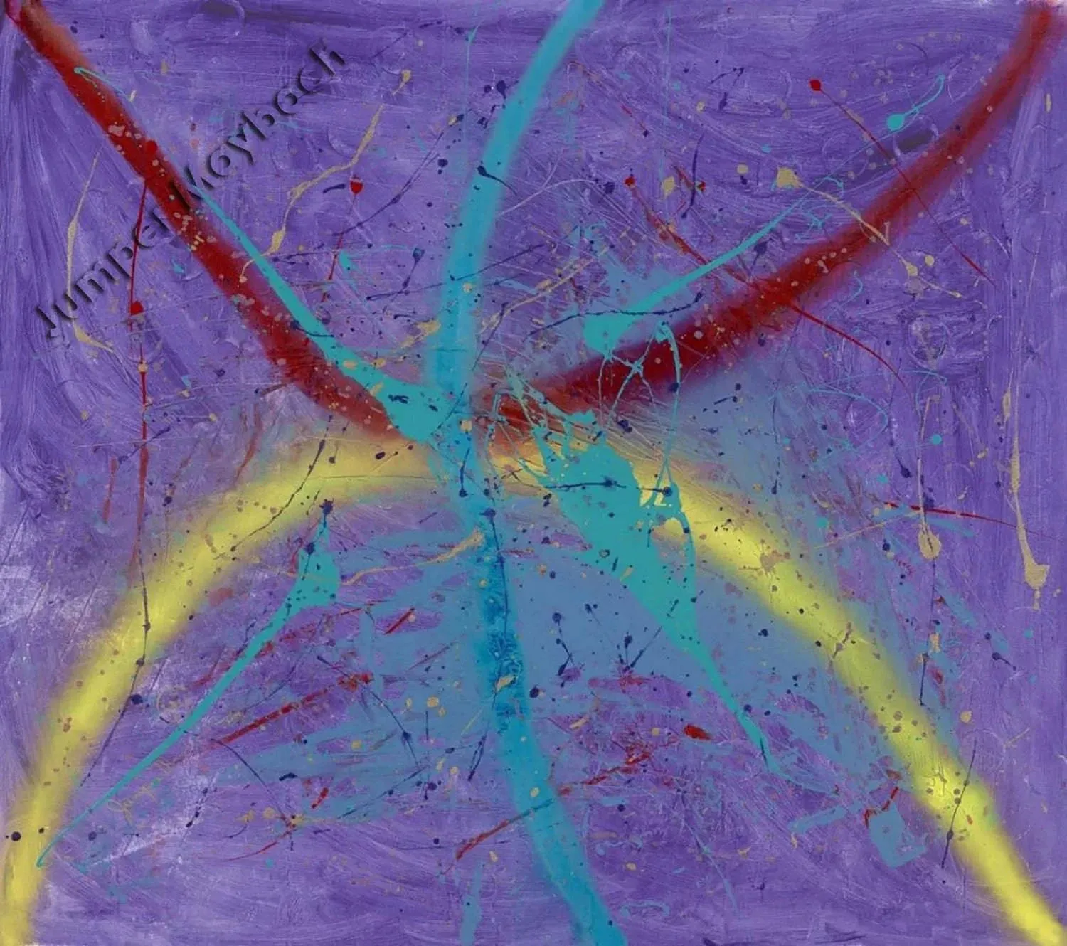 Psychedelic Universe  (Print on Canvas)