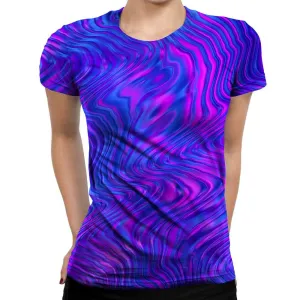 Purple Love Womens T-Shirt