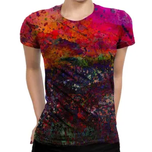 Purple Sky Womens T-Shirt