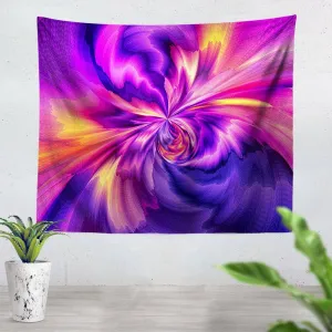 Purple Zoom Tapestry